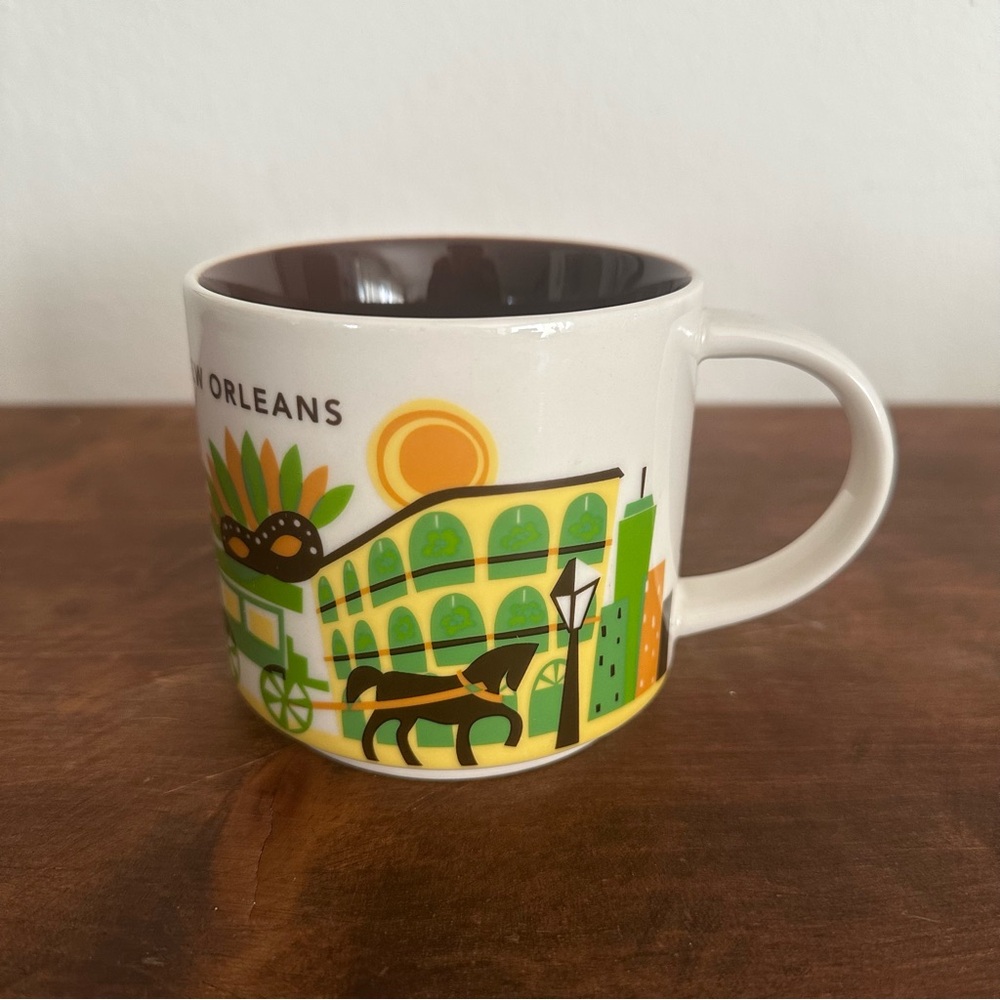 Starbucks You Are Here Collection New Orleans Coffee Tea Mug